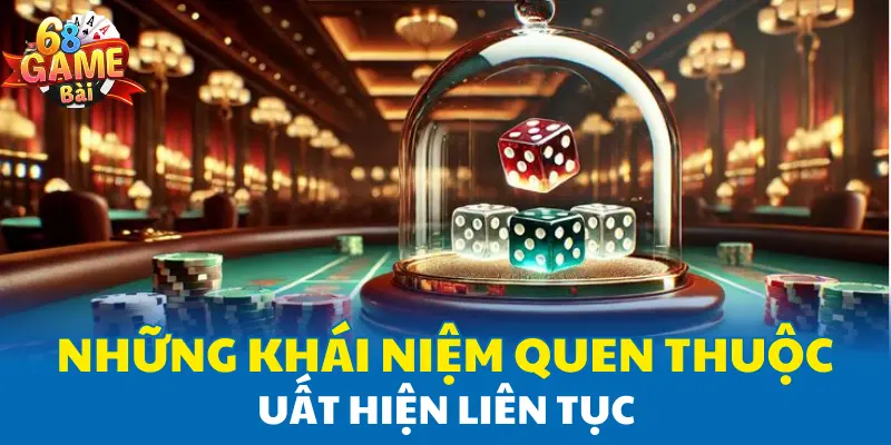 Những khái niệm quen thuộc xuất hiện liên tục Những khái niệm quen thuộc xuất hiện liên tục